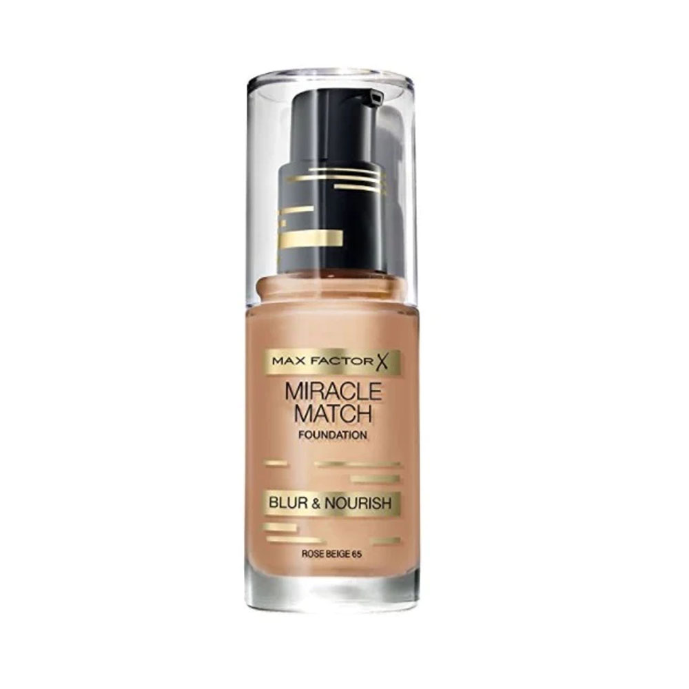 BASE MAX FACTOR MIRACLE MATCH LIQUID FOUNDATION ROSE BEIGE 65