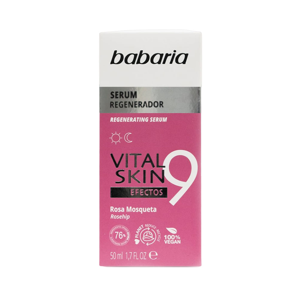 Serum Babaria 9 Efectos Rosa Mosqueta Vital Skin 50ml
