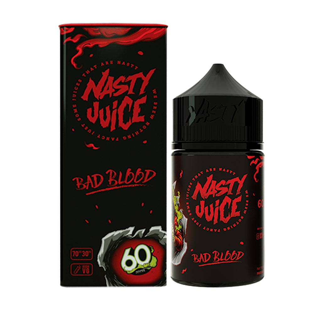 Esencia para Cigarrillo Electrónico Nasty Juice Bad Blood 3mg 60ml