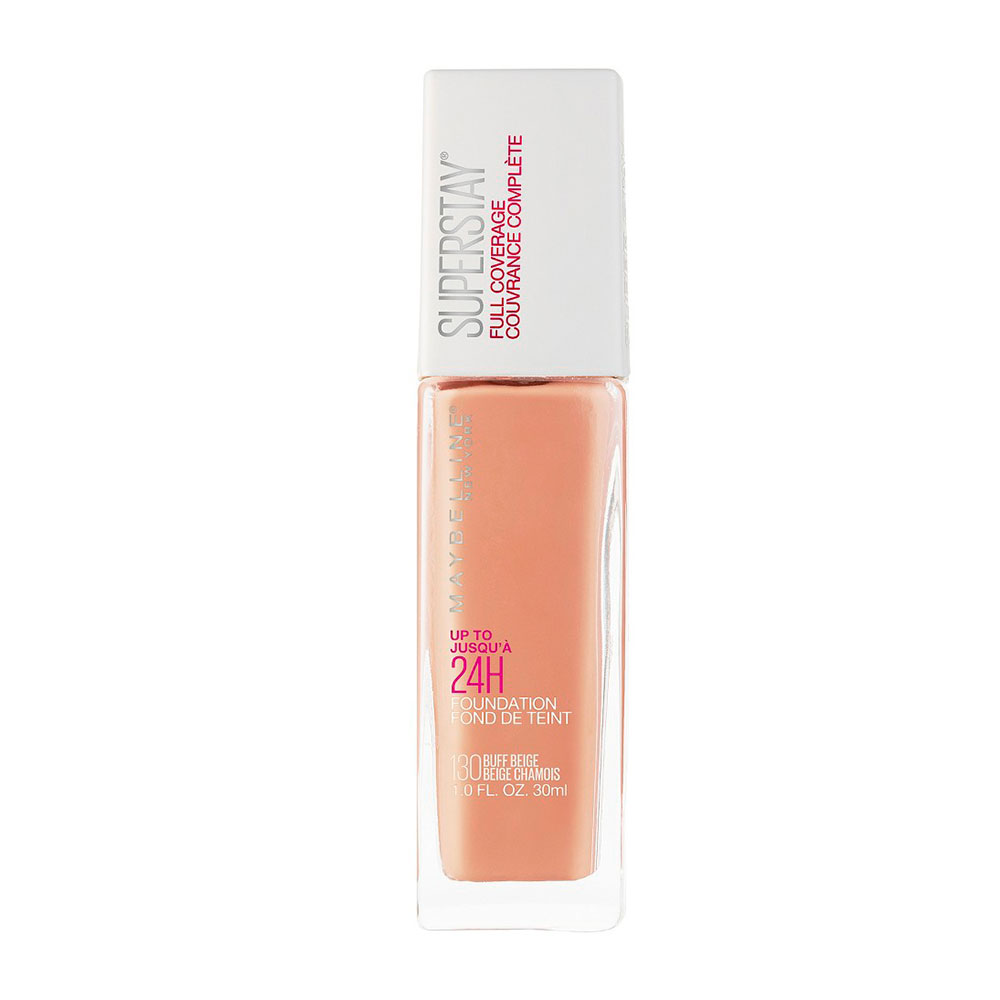 Base Maybelline Superstay Full Cover 130 Buff Beige