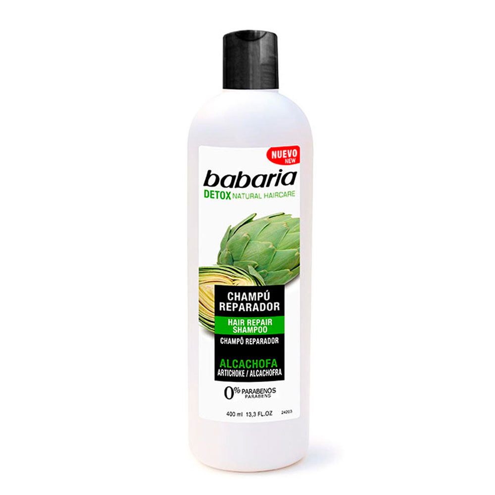 Shampoo Babaria Reparador Alcachofa 400ml