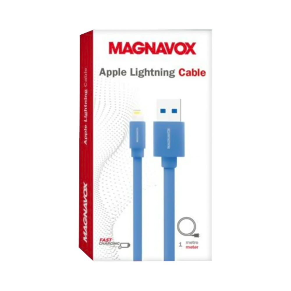 CABLE USB MAGNAVOX APPLE LIGHTNING AZUL 