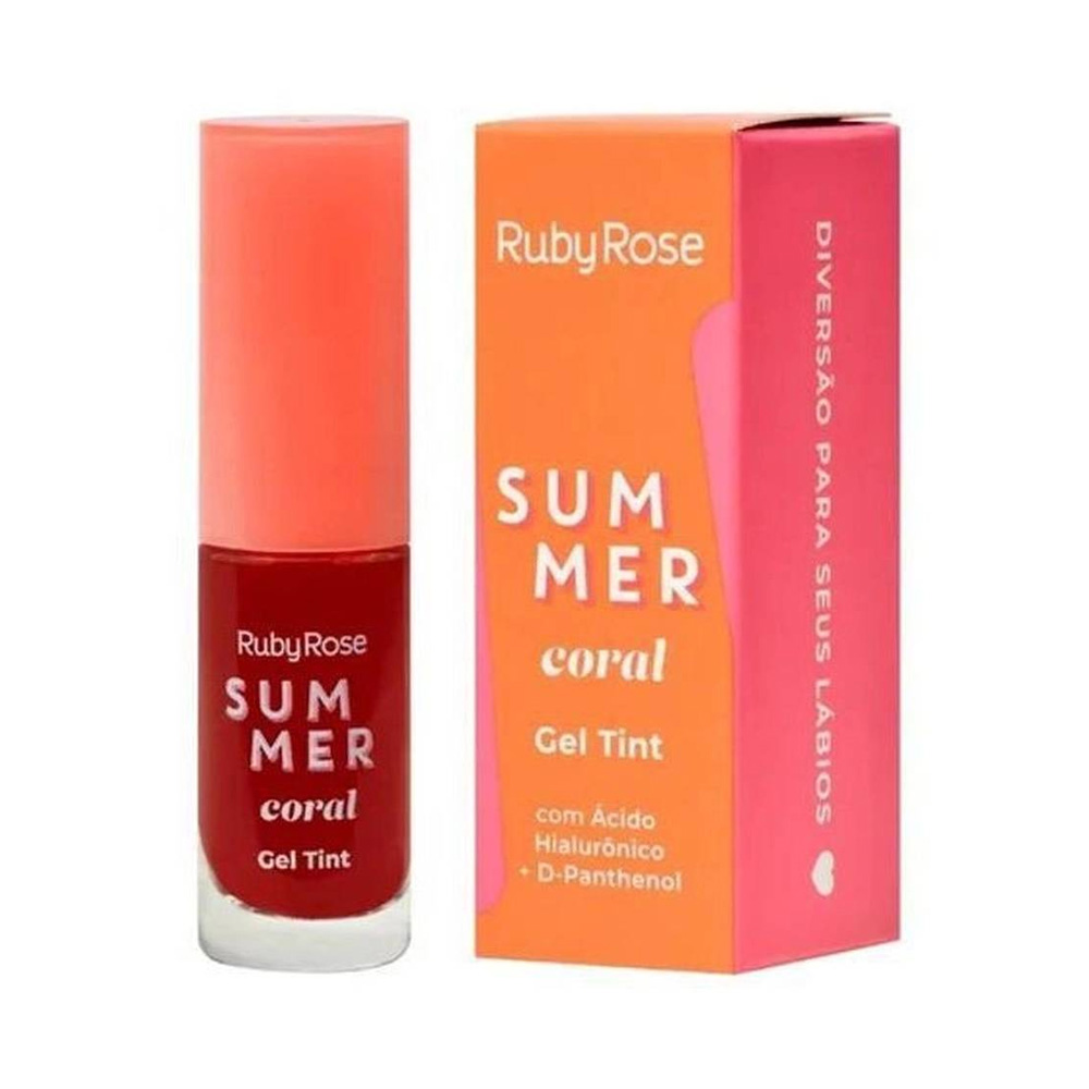 LABIAL LIP TINT RUBY ROSE SUMMER CORAL 5.5ML