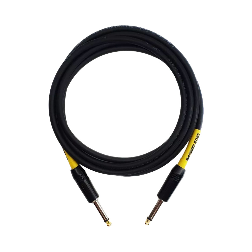 CABLE DE INSTRUMENTO MUTHCABLE CATERCABOS P10 A P10 10M NEGRO
