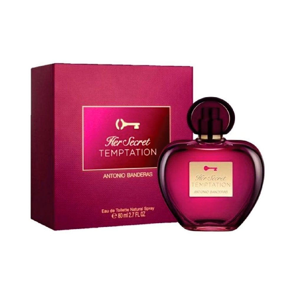 Perfume  Antonio Banderas Her Secret Temptation Eau de Toilette 80ml