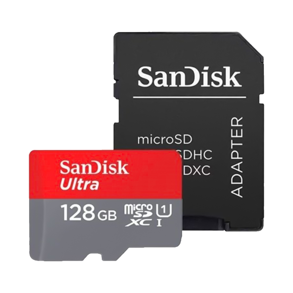 MEMORIA MICROSD SANDISK ULTRA MICROSDXC UHS-I CARD WITH ADAPTER 128GB