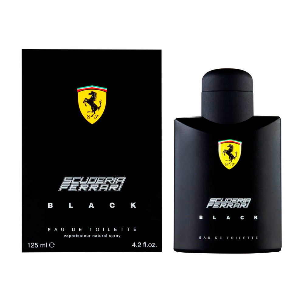 Perfume Ferrari Scuderia Black Colônia 125ml