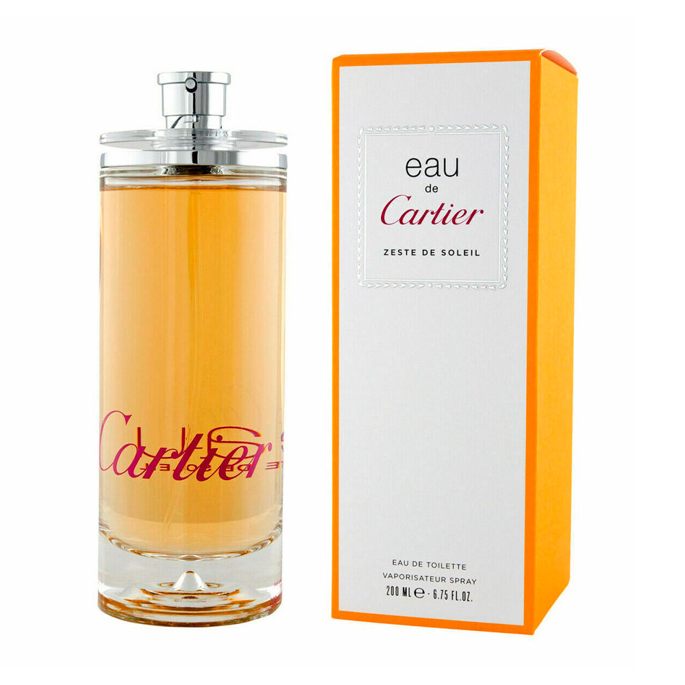 Perfume Cartier Zeste De Soleil Eau de Toliette 200ml