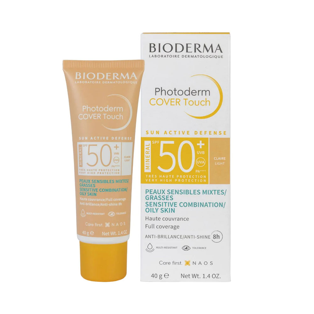 PROTECTOR SOLAR BIODERMA PHOTODERM COVER TOUCH FPS 50 LIGHT 40GR