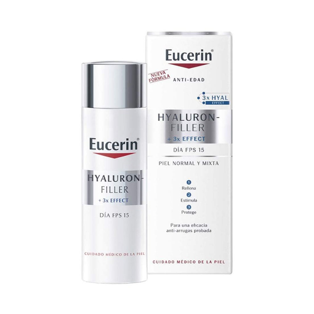 Crema Facial Eucerin Hyaluron Filler Fps15 50ml