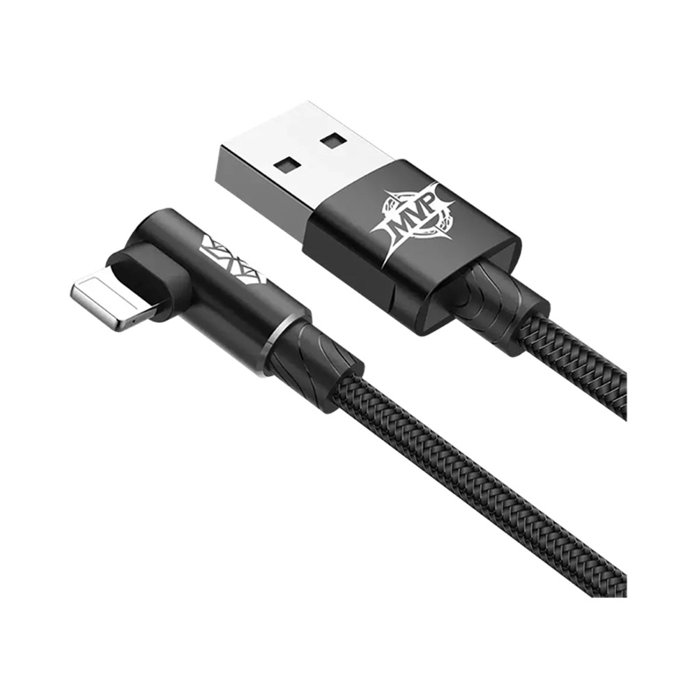 CABLE BASEUS CALMVP-A01 USB-A A LIGHTNING 2M NEGRO