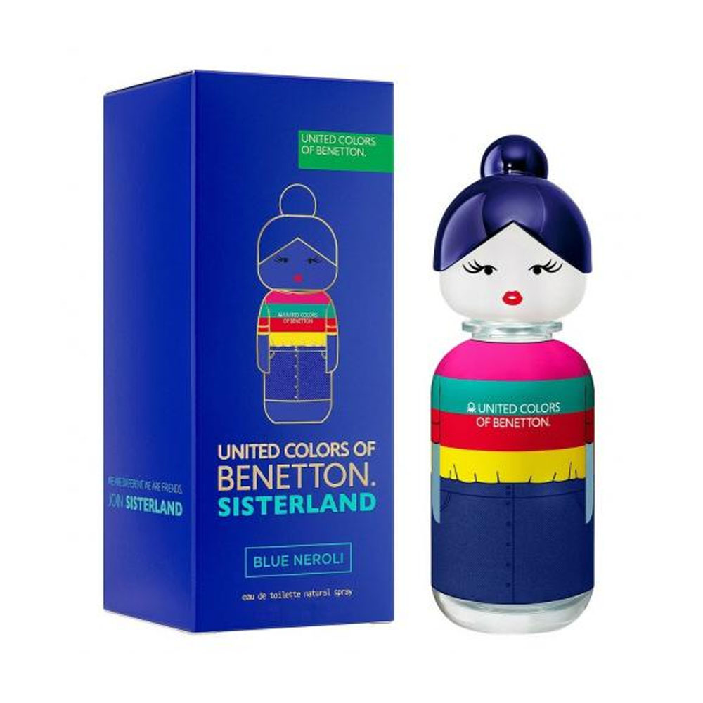 Perfume Benetton Sisterland Blue Neroli Eau De Toilette 80ml