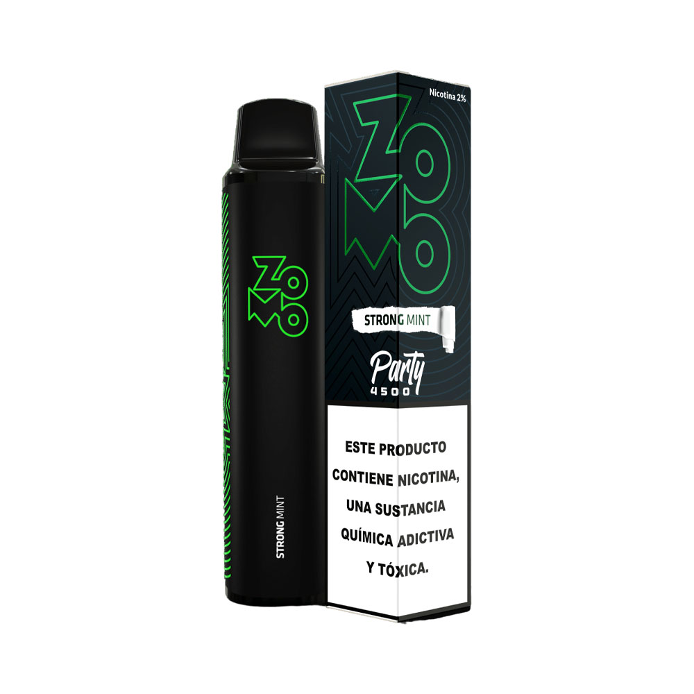 POD ZOMO PARTY STRONG MINT 2% 4500 PUFFS
