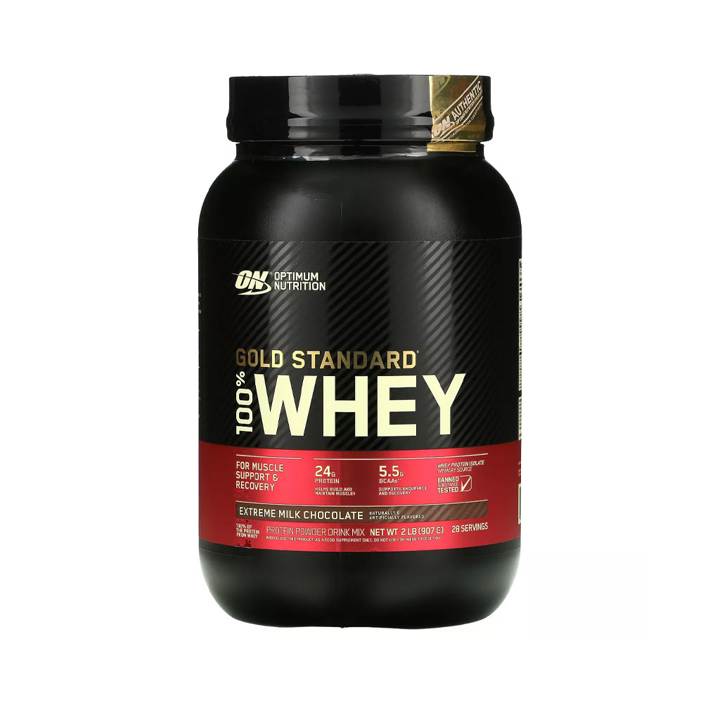 Proteina Gold Standard 100% Whey Optimum Nutrition Extreme Milk Chocolate 2lb 907g