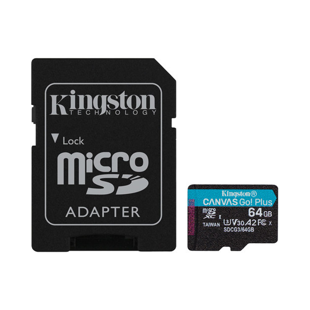 MEMORIA MICRO SD KINGSTON CANVAS GO 64GB 170MB