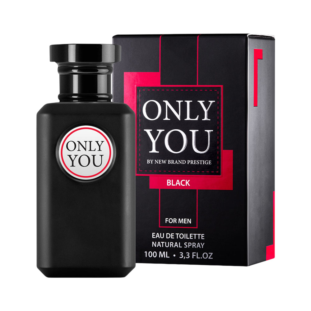 PERFUME NEW BRAND ONLY YOU BLACK EDT 100ML
