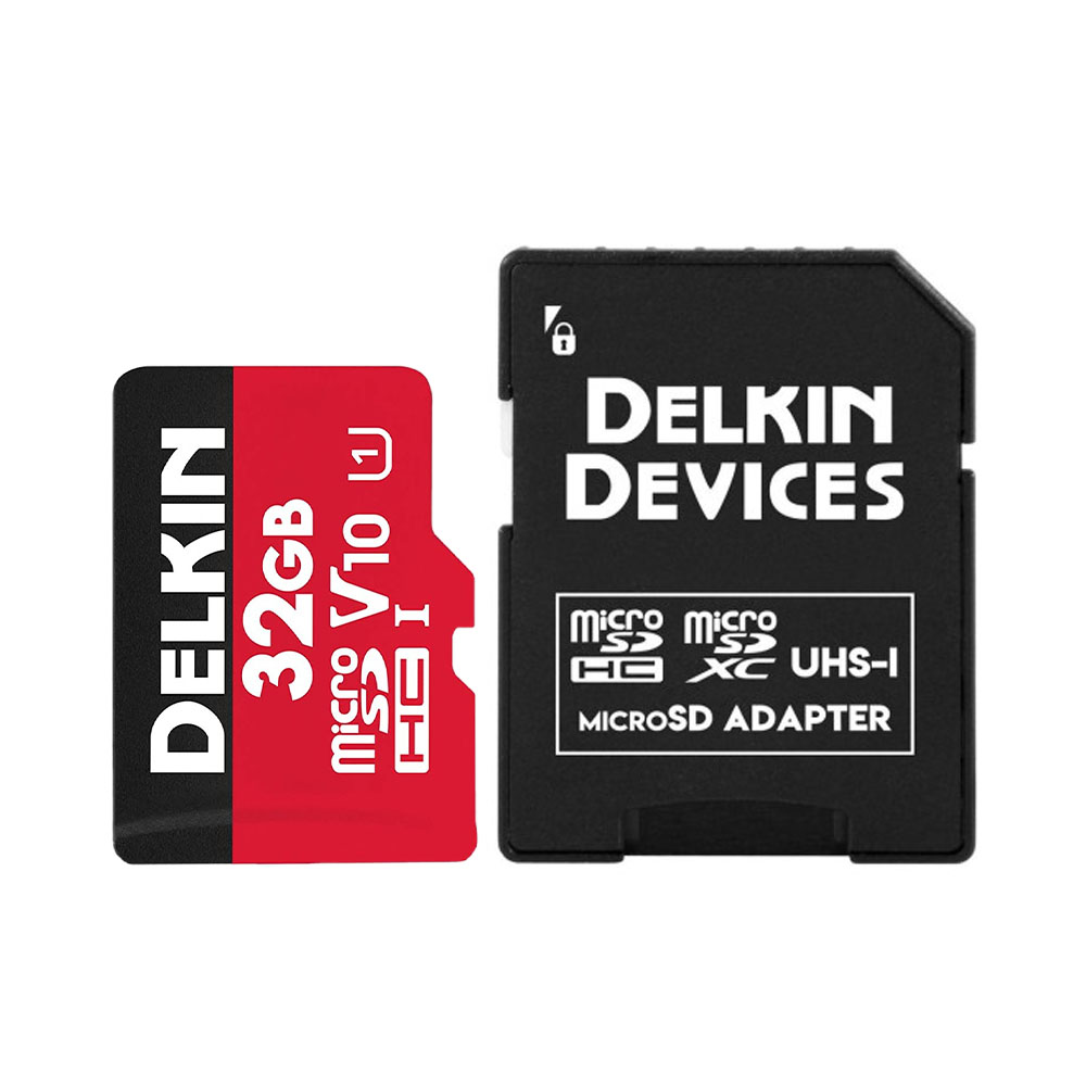 MEMORIA MICRO SD DELKIN 32GB SELEC V/100MB