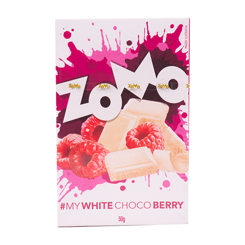 Esencia para Narguile Zomo White Choco Berry 50gr