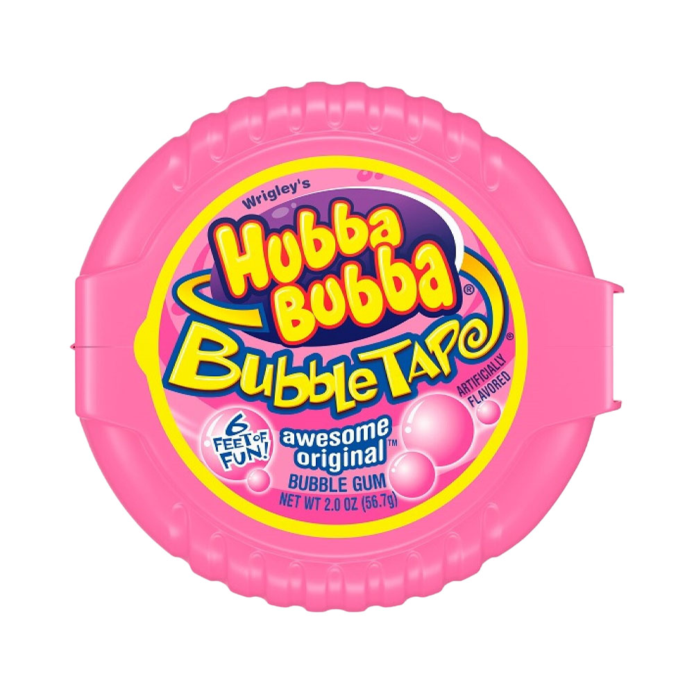 CHICLETE WRIGLEY'S HUBBA BUBBA ORIGINAL 56GR