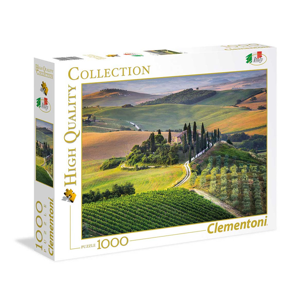 Rompecabezas Clementoni La Toscana 1000 Piezas