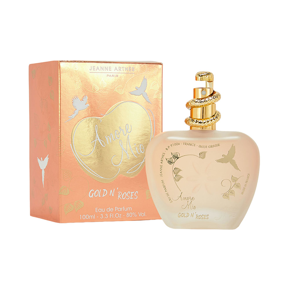 PERFUME JEANNE ARTHES AMORE MIO GOLD N' ROSES 100ML
