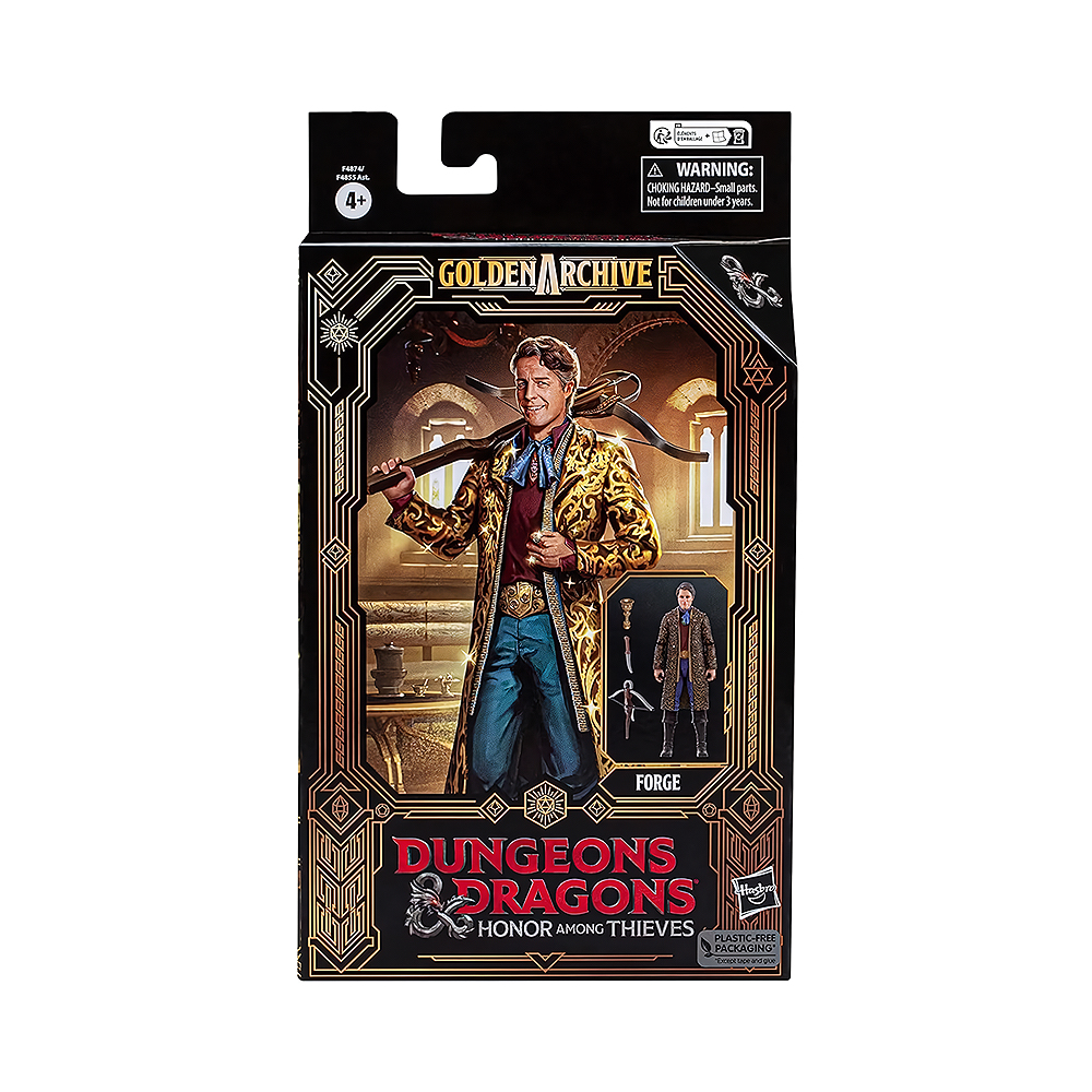 FIGURA HASBRO DUNGEONS & DRAGONS HONOR AMONG THIEVES GOLDEN ARCHIVE FORGE F4874