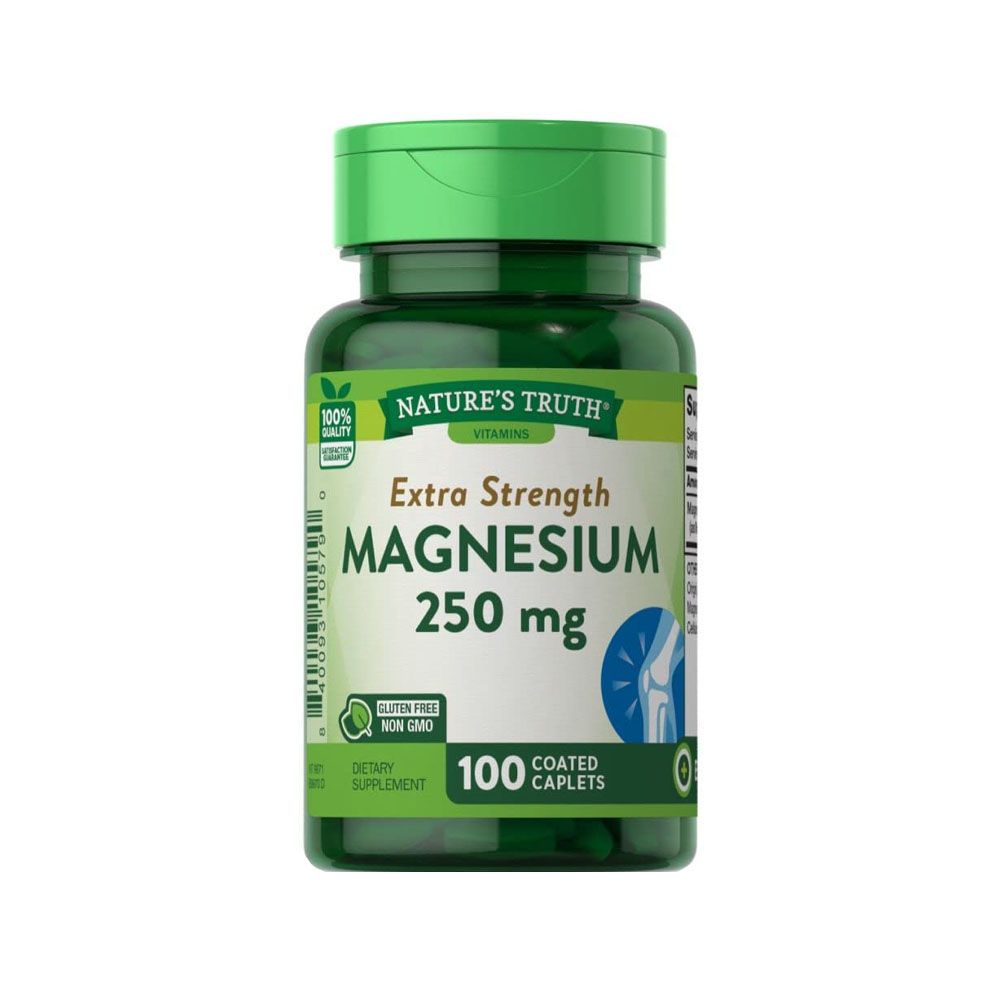 Magnesium Nature's Truth 250mg 100 Capsulas