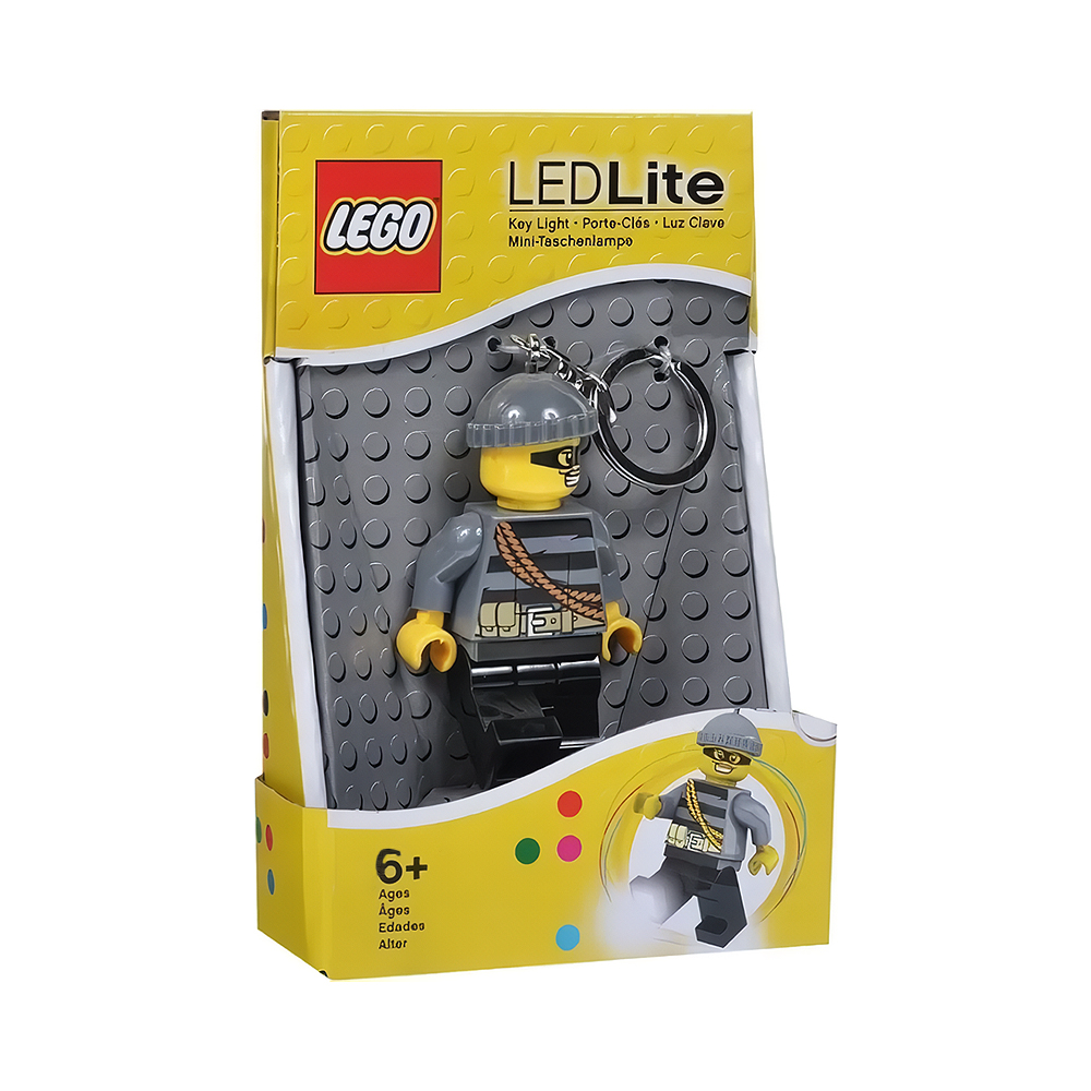 LLAVERO CON LUZ LEGO LED LITE THIEF MASTERMIND LGL-KE33