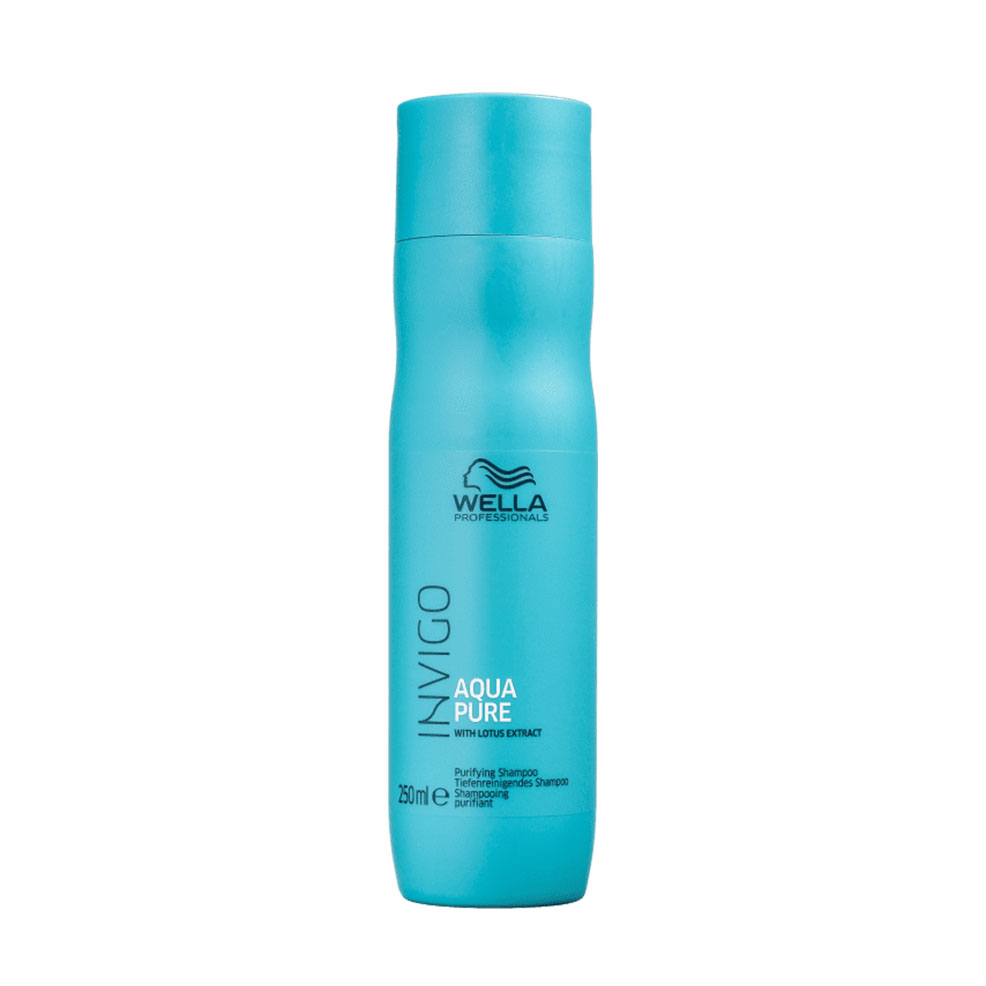 Shampoo Wella Professionals Invigo Balance Aqua Pure -  Antiresíduos 250ml