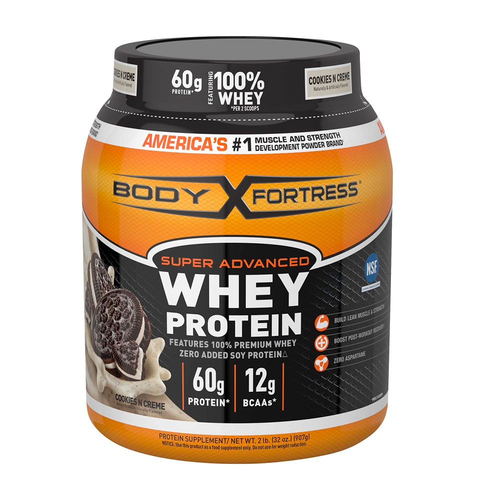 Proteína Body Fortress Super Advanced Cookies n' Creme 2lb