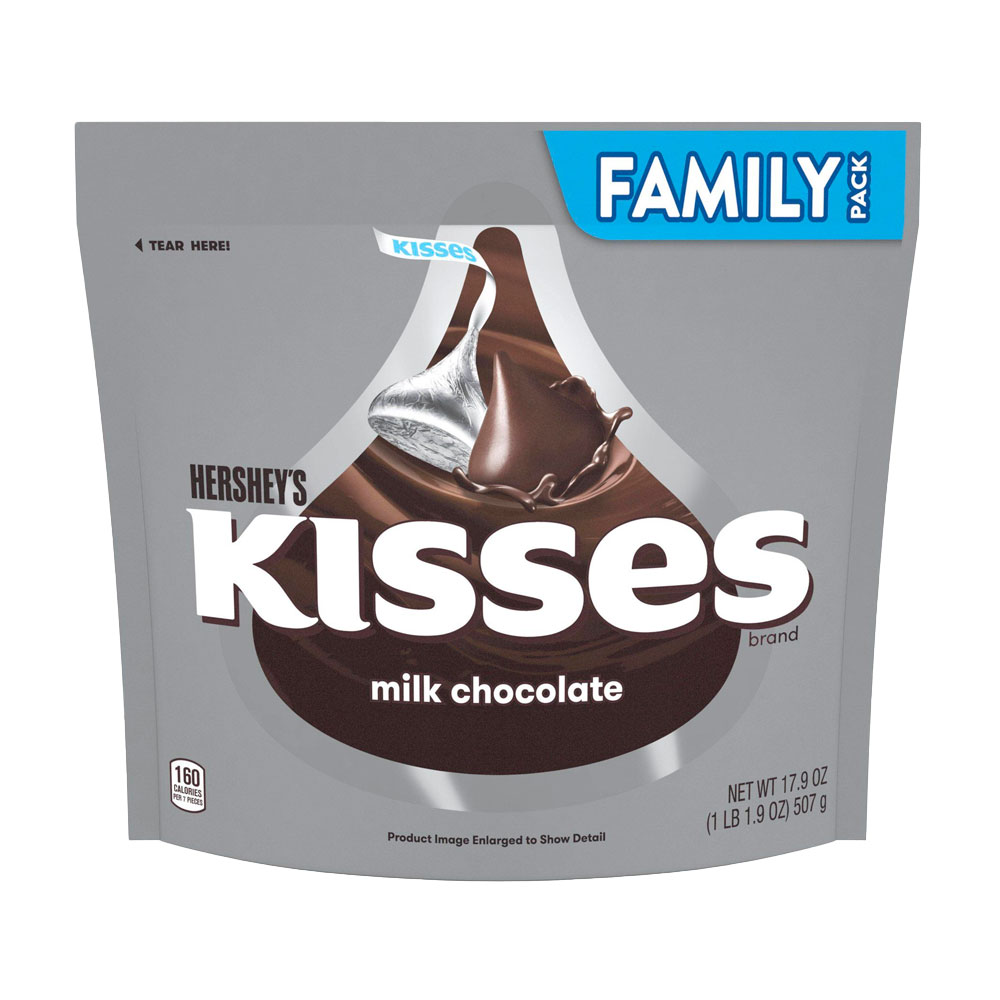 CHOCOLATE HERSHEY´S KISSES MILK 507GR