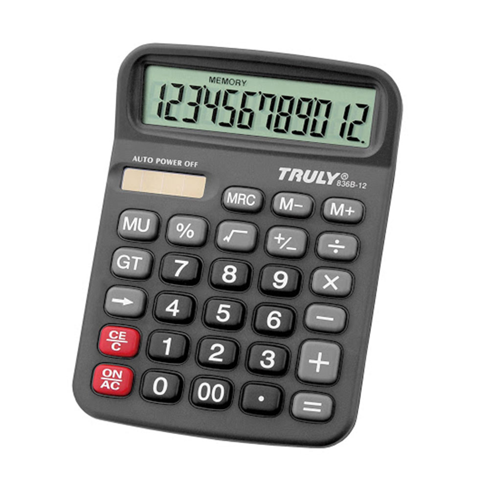 Calculadora Truly 836B-12