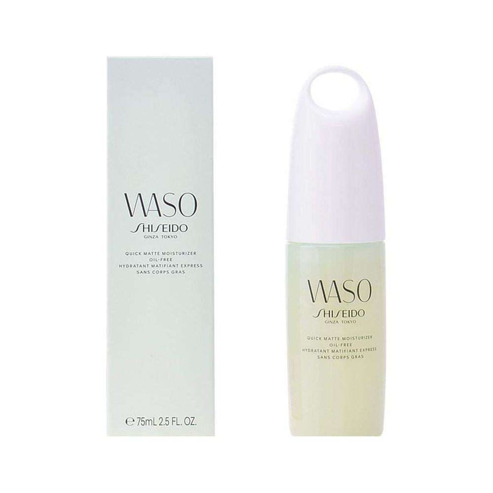 Emulsión Facial Shiseido Waso Quick Matte Moiturizer Oil-Free 75ml
