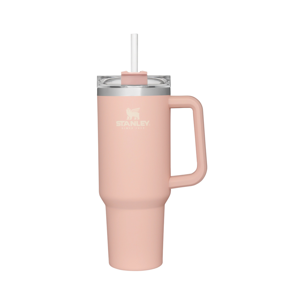 stanley travel mug rosado