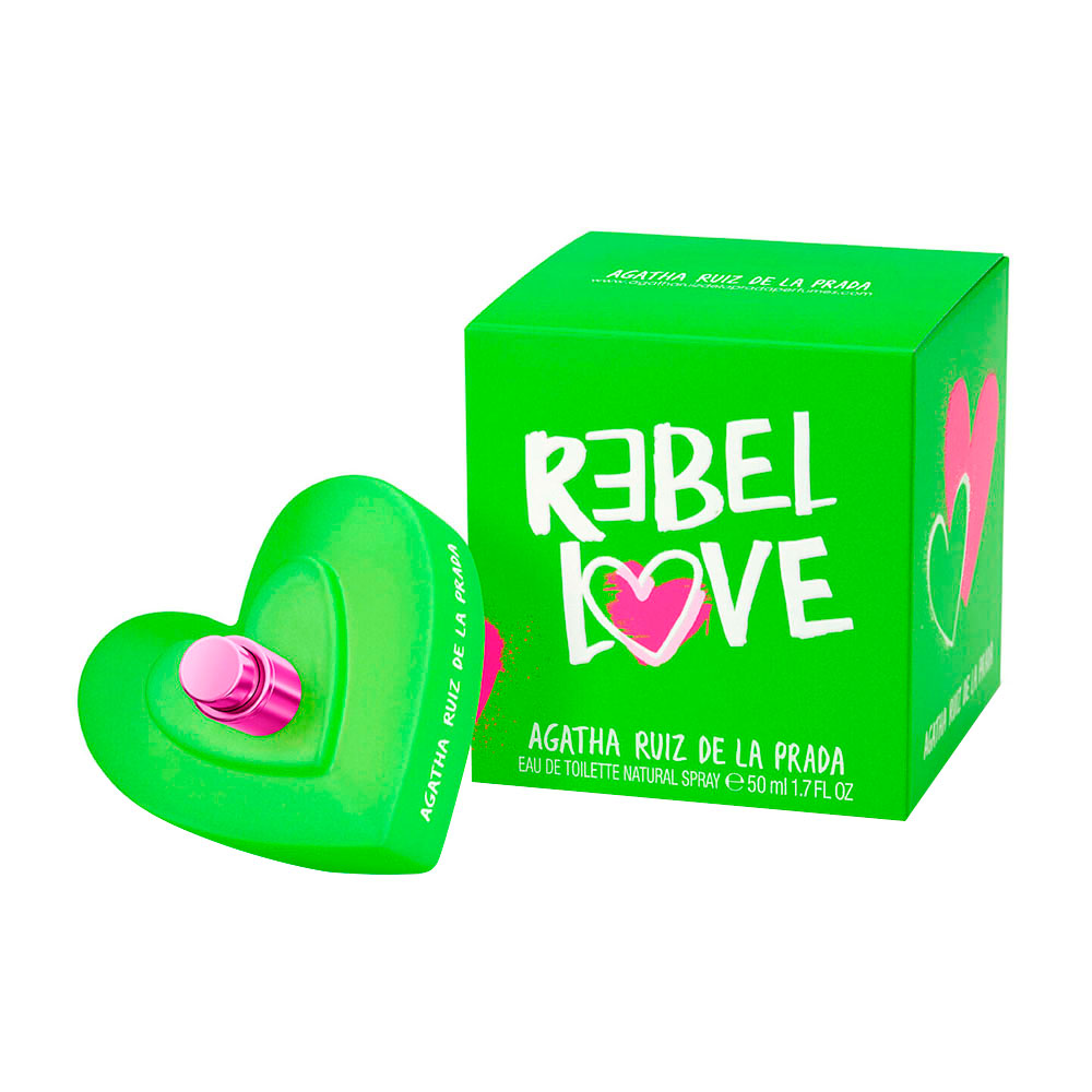 Perfume Agatha Ruiz de la Prada Rebel Love Eau de Toilette  50ml