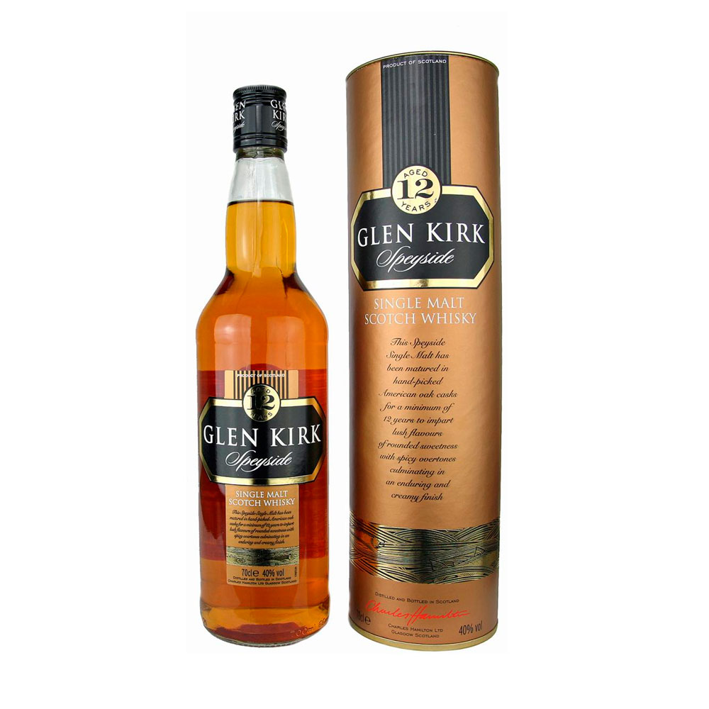 Whisky Glen Kirk Speyside 12 Años 700ml