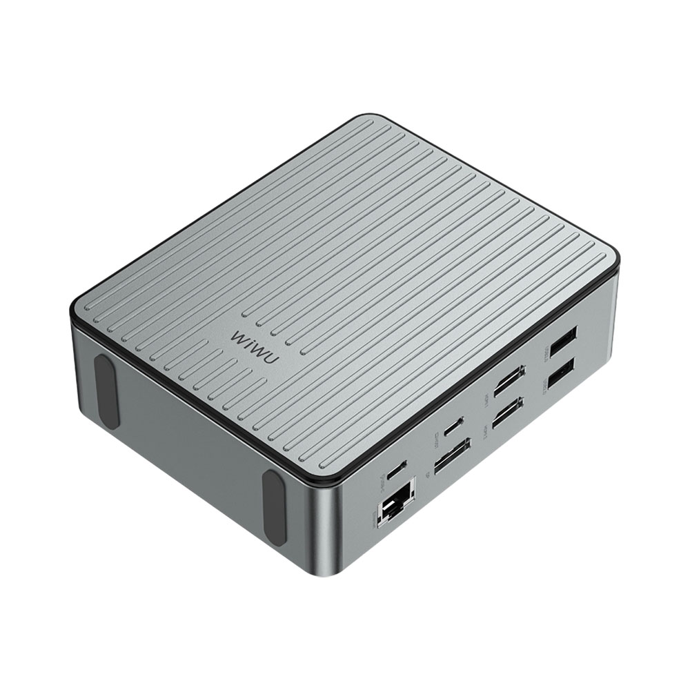 HUB WIWU MATRIX WI1601 16 EN 1 USB-C SPACE GRAY