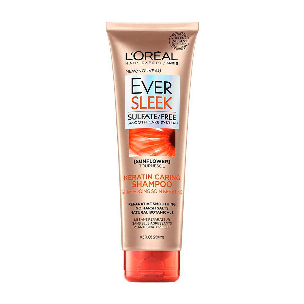 Shampoo L'oréal Ever Sleek Keratin Caring 250ml