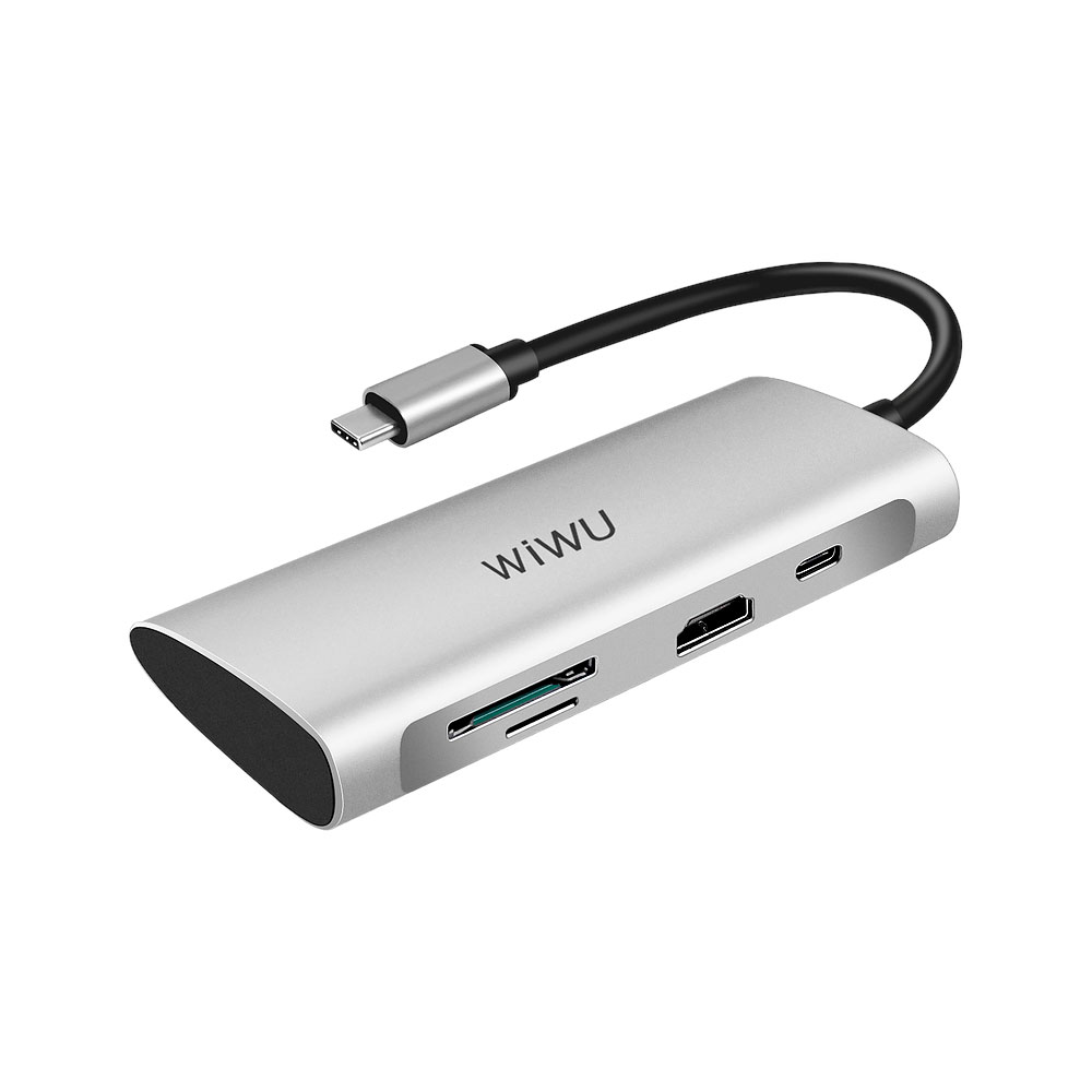 HUB WIWU ALPHA A731HP USB-C 7 IN 1