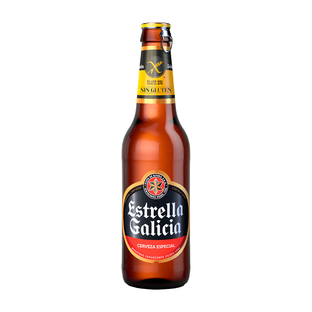Cerveza Estrella Galicia Sin Gluten 330ml