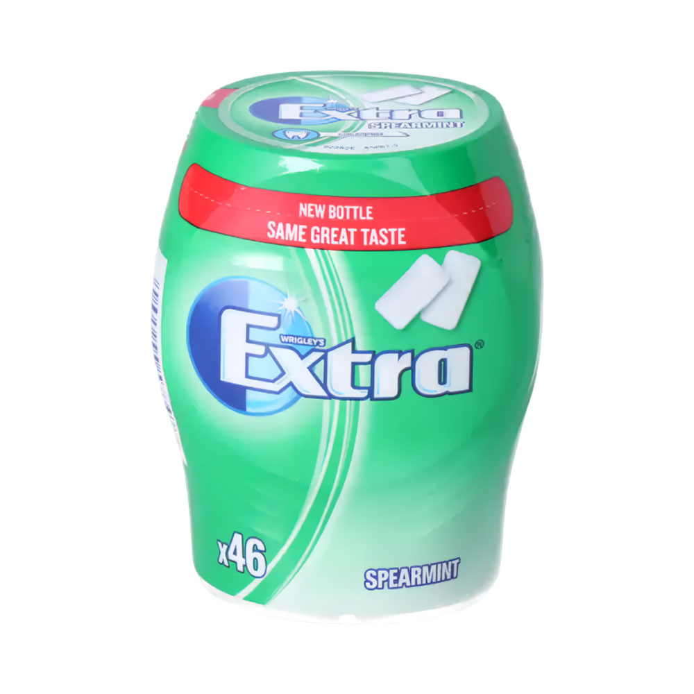 CHICLE WRIGLEY'S EXTRA SPEARMINT SUGAR FREE 64GR
