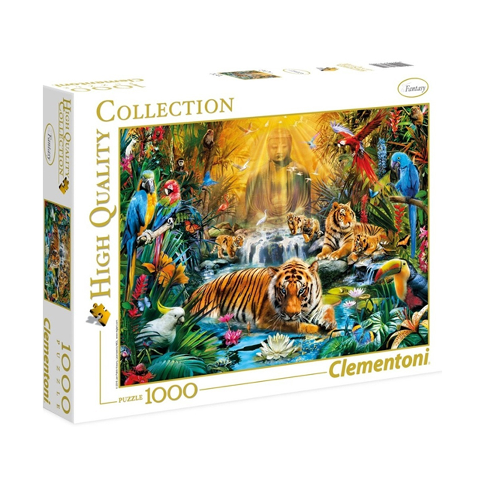 Rompe Cabeza Clementoni Mystic Tigers c/1000 piezas - Ref.39380