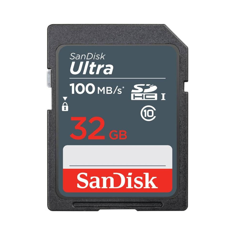 MEMORIA SD SANDISK ULTRA 100 MB/S C10 32 GB
