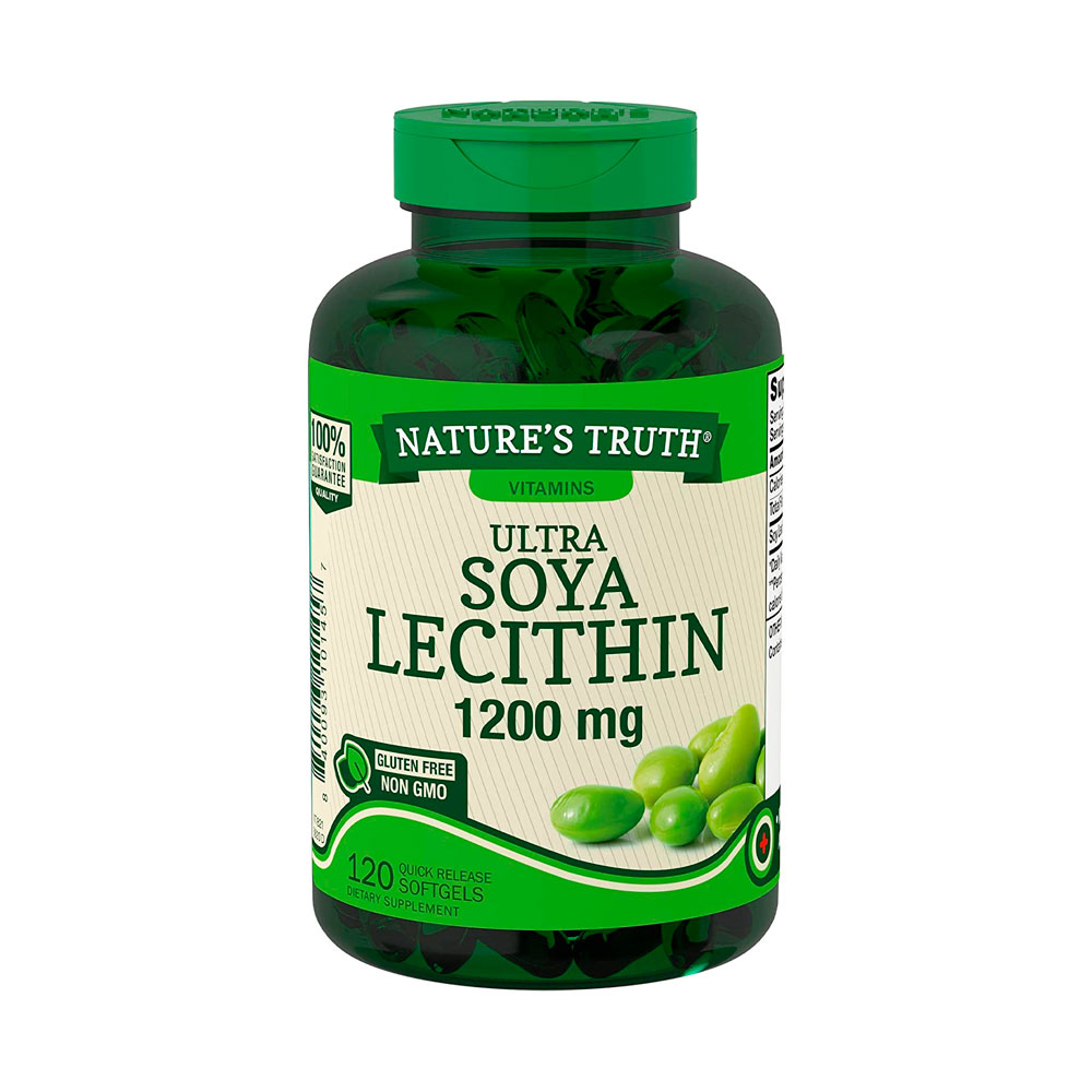 Soya Lecithin Nature's Truth Ultra 1200mg 120 Softgels