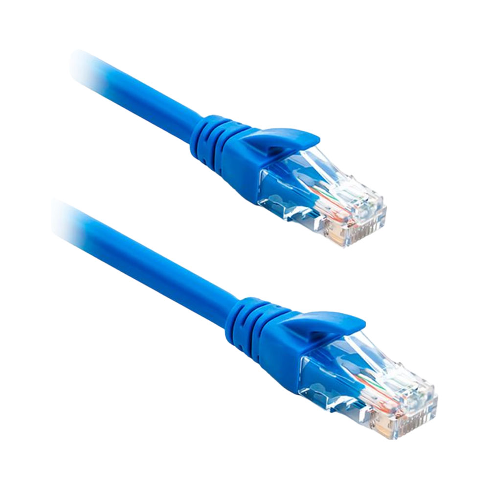 CABLE DE RED IURON CAT6 UTP PATCH CORD 24AWG 10M AZUL