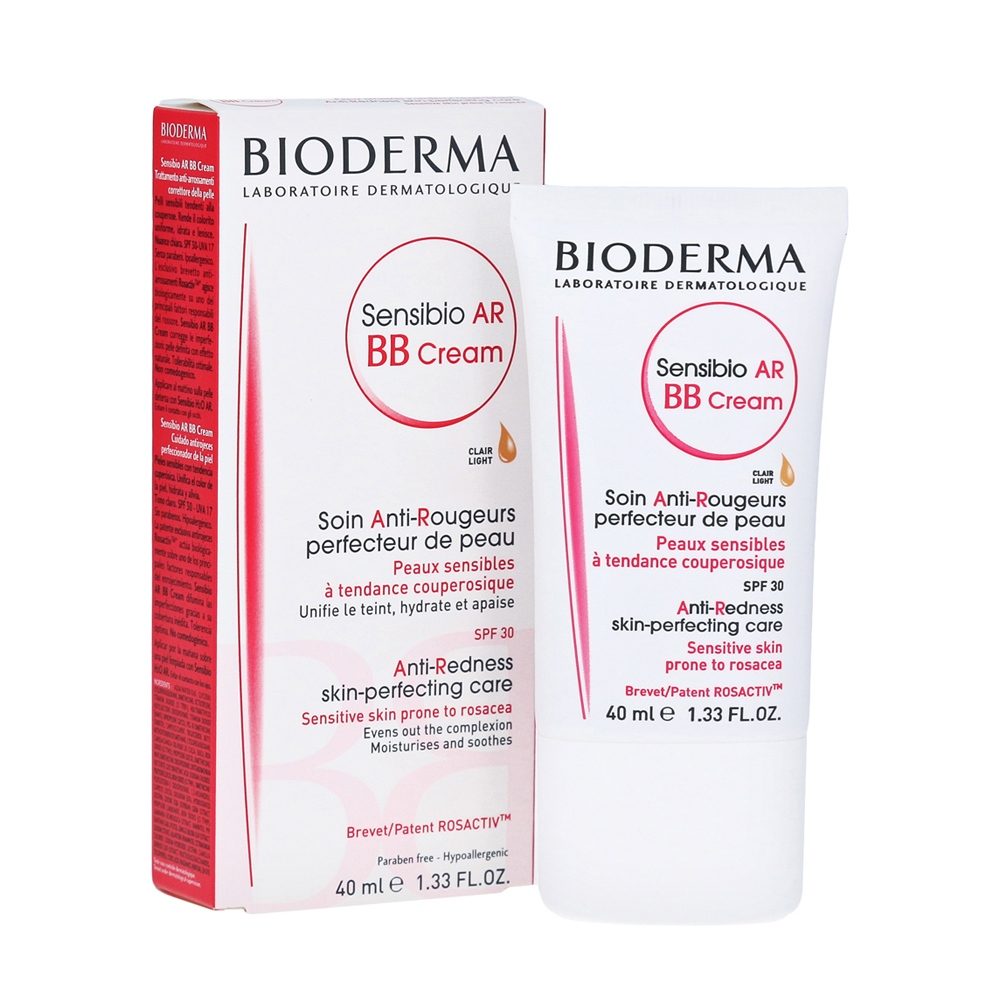 Crema Facial Bioderma Sensibio AR BB Cream SPF 30 40ml