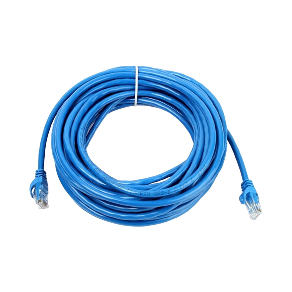 CABLE DE RED IURON CAT6 UTP PATCH CORD 24AWG 10M AZUL