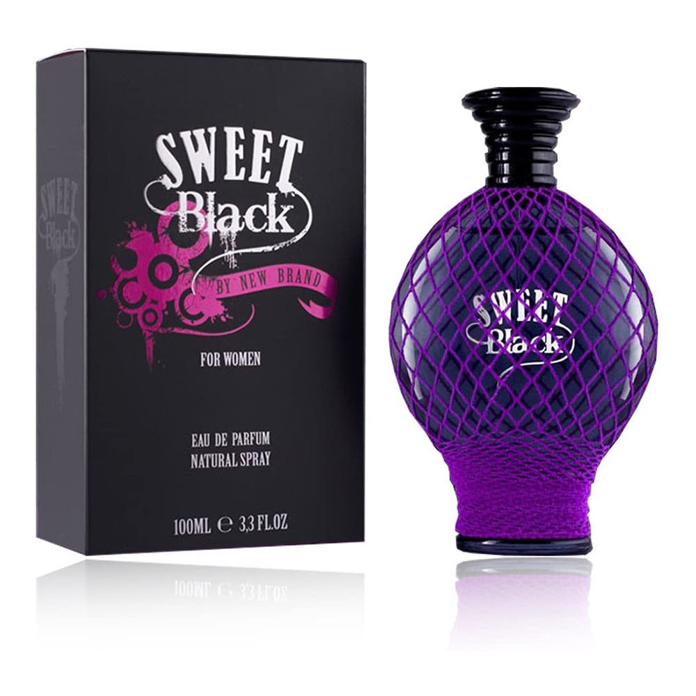 Perfume New Brand Sweet Black Eau de Parfum 100ml