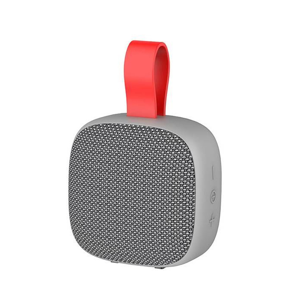 Mini Speaker Portátil Quanta QTSPB51 5W Bluetooth/Aux/Ranura Micro SD Gris