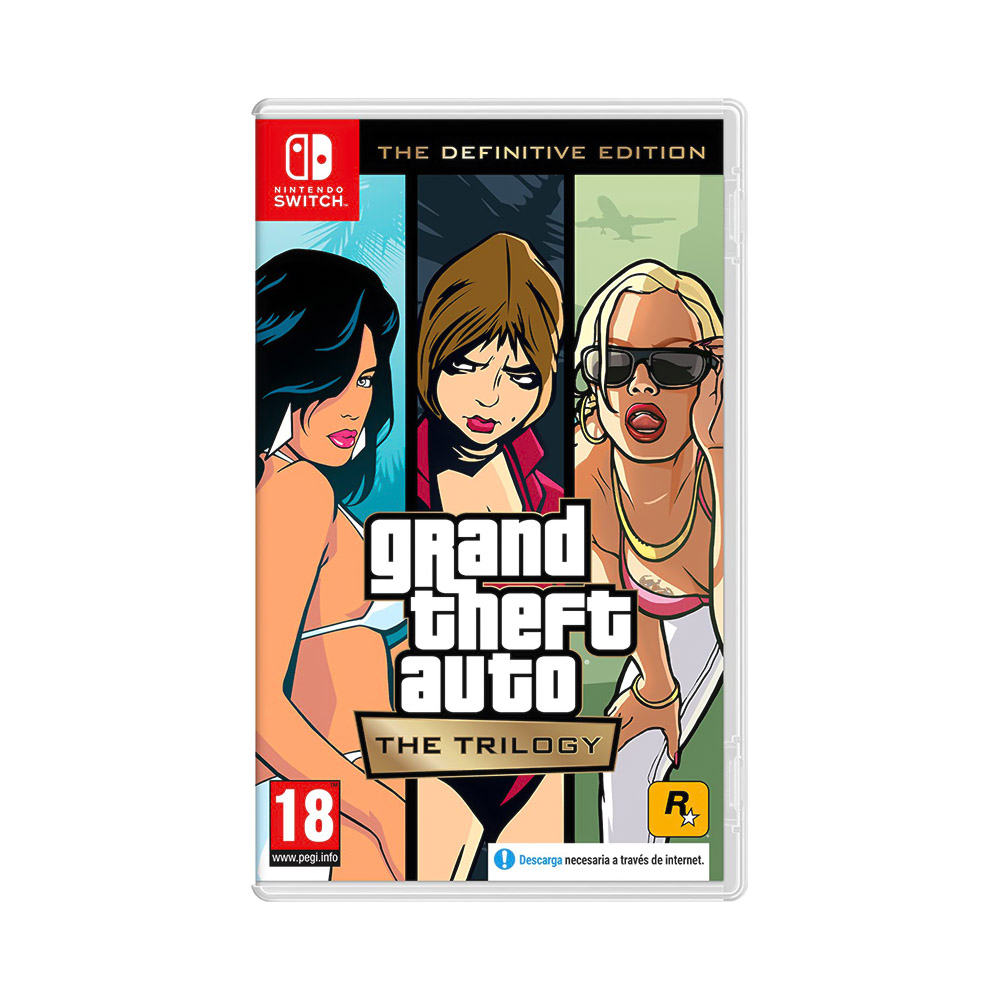 JUEGO NINTENDO SWITCH GRAND THEFT AUTO THE TRILOGY 